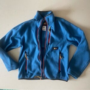 REI Trailsmith full-zip fleece jacket size M (size 10-12)